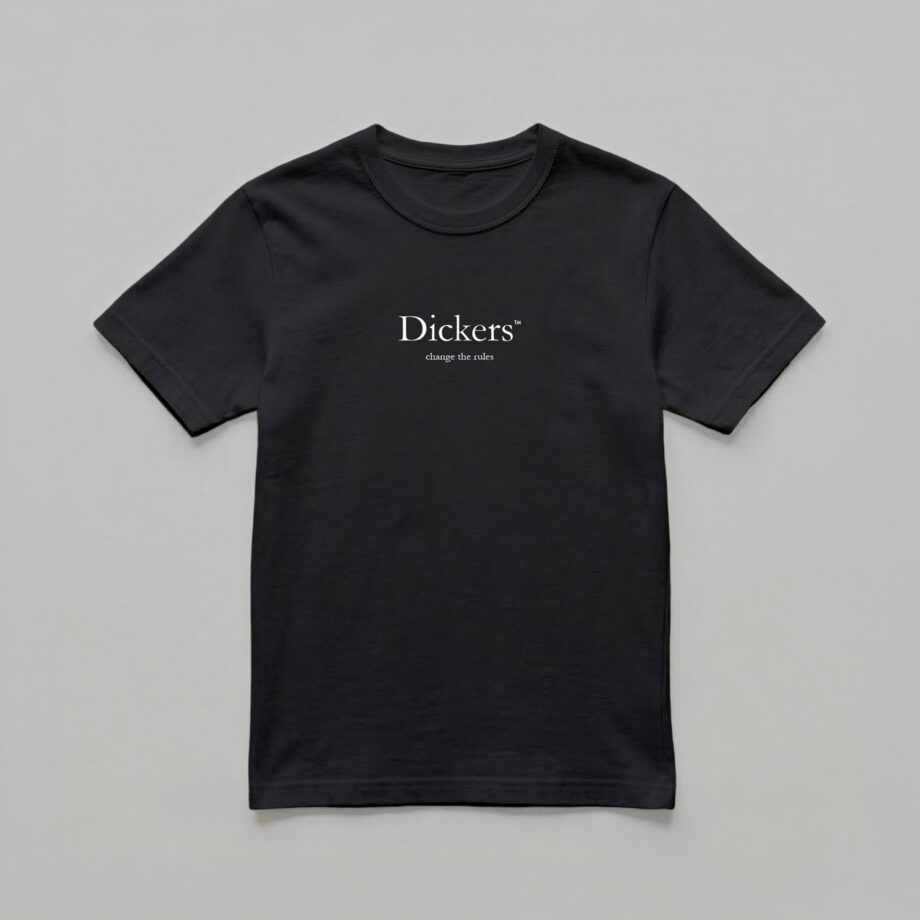 T-shirt Dickers / Changes the Rules / Black