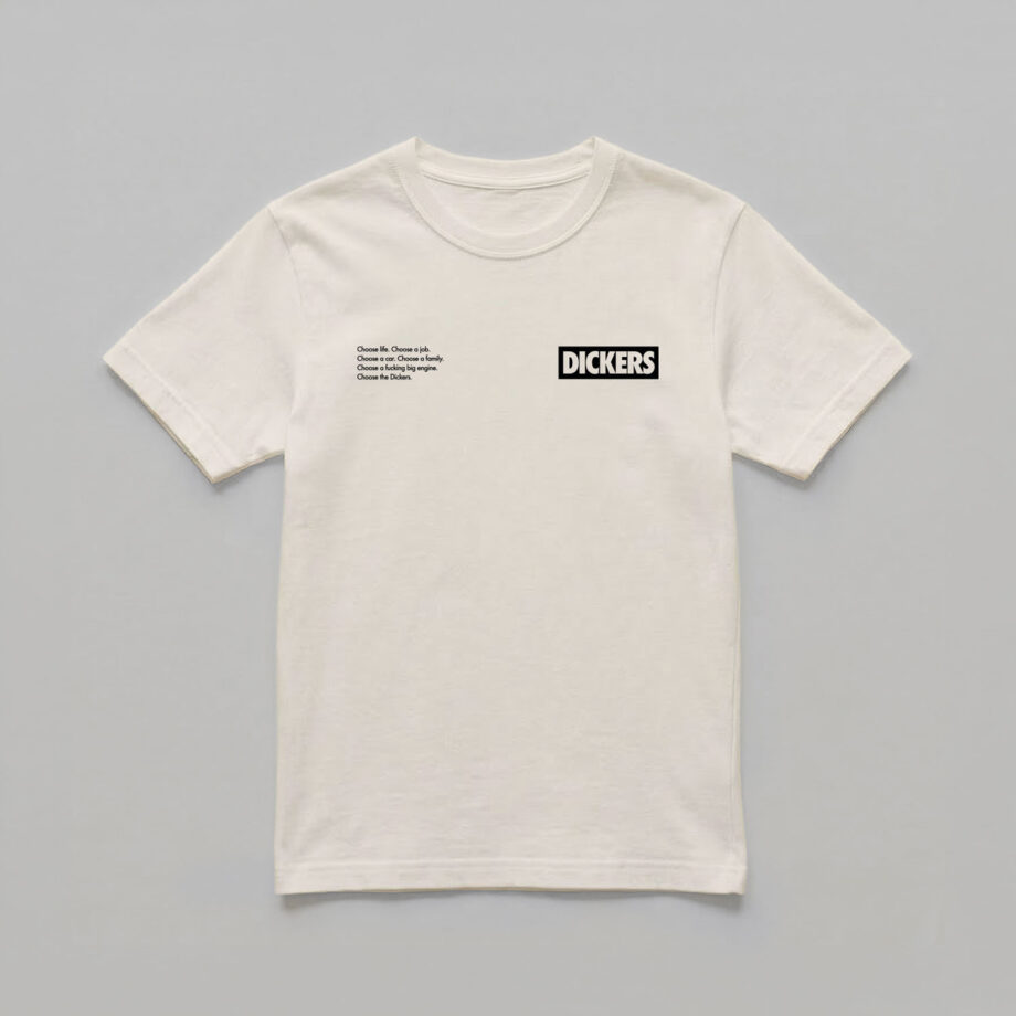 T-shirt Dickers / Choose the Dickers / Off white